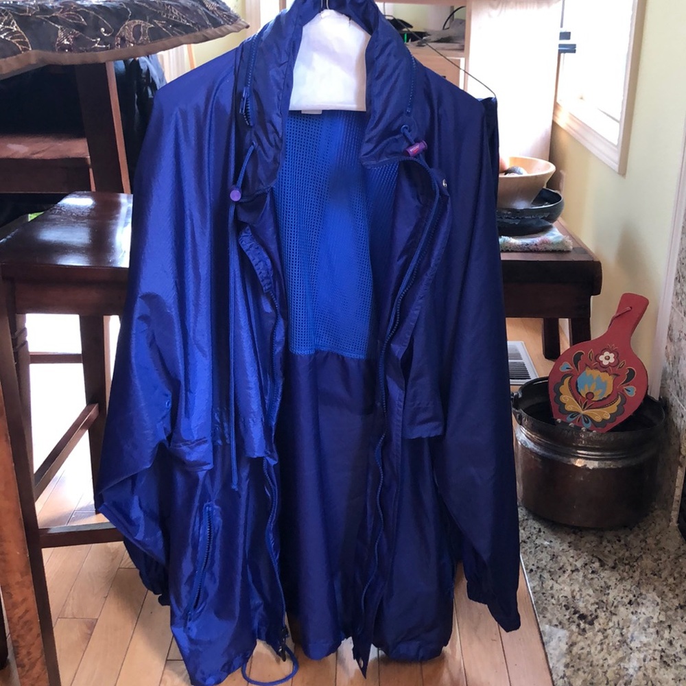 Speedo Windbreaker Size L Cobalt